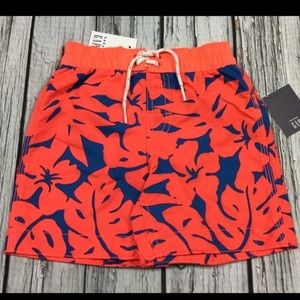 Baby Gap Boys 12 18 24 Months Tropical Swim Shorts NWT